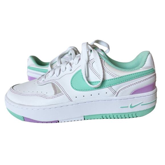 Nike Shoes - Nike Women's Gamma Force Sneakers White Green Purple FN7109 Retro Pastel